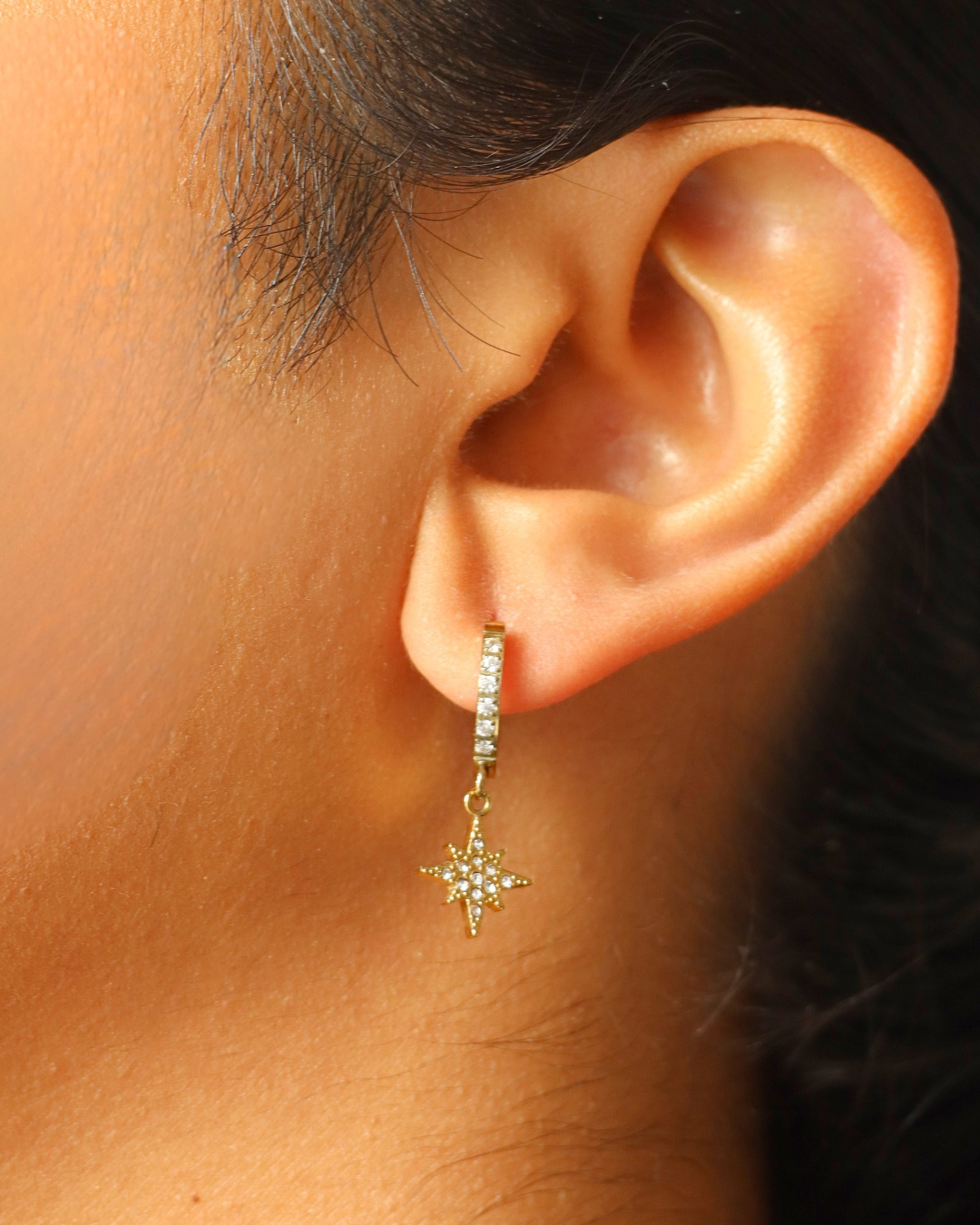 Dangle Star Earring