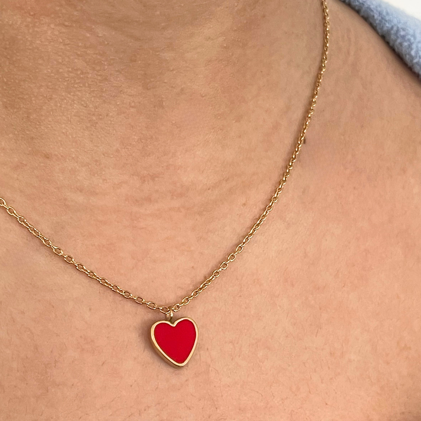 Red Heart Necklace