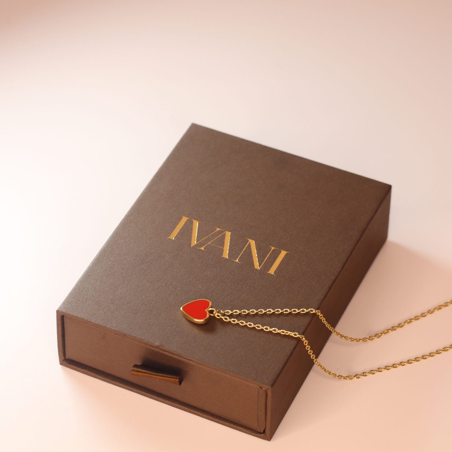 Red Heart Necklace