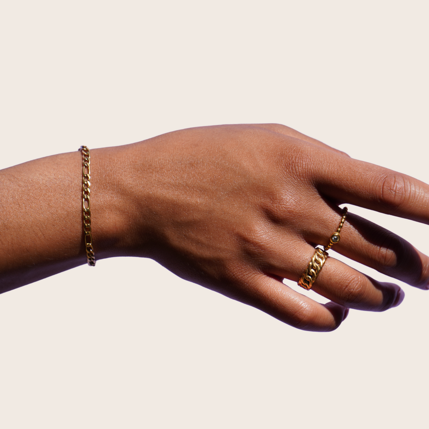 Flat curb Bracelet