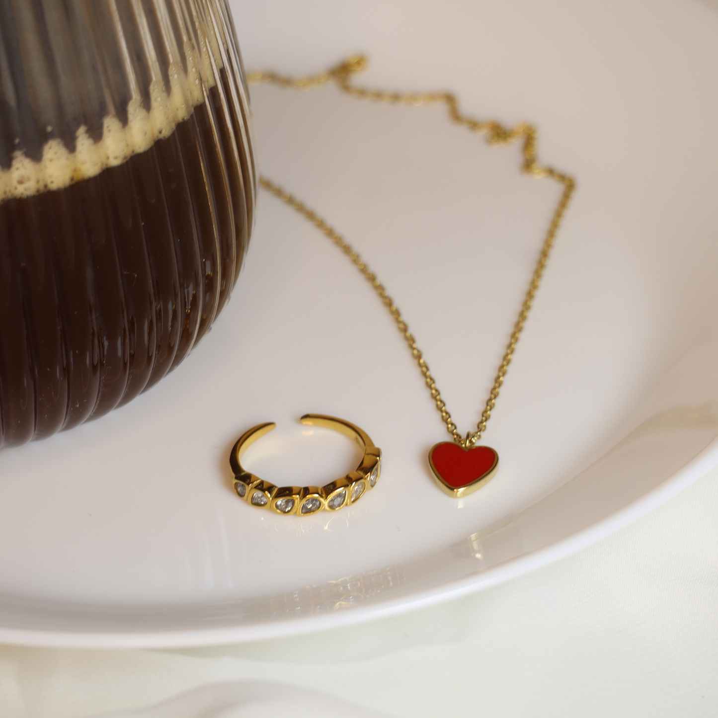 Red Heart Necklace