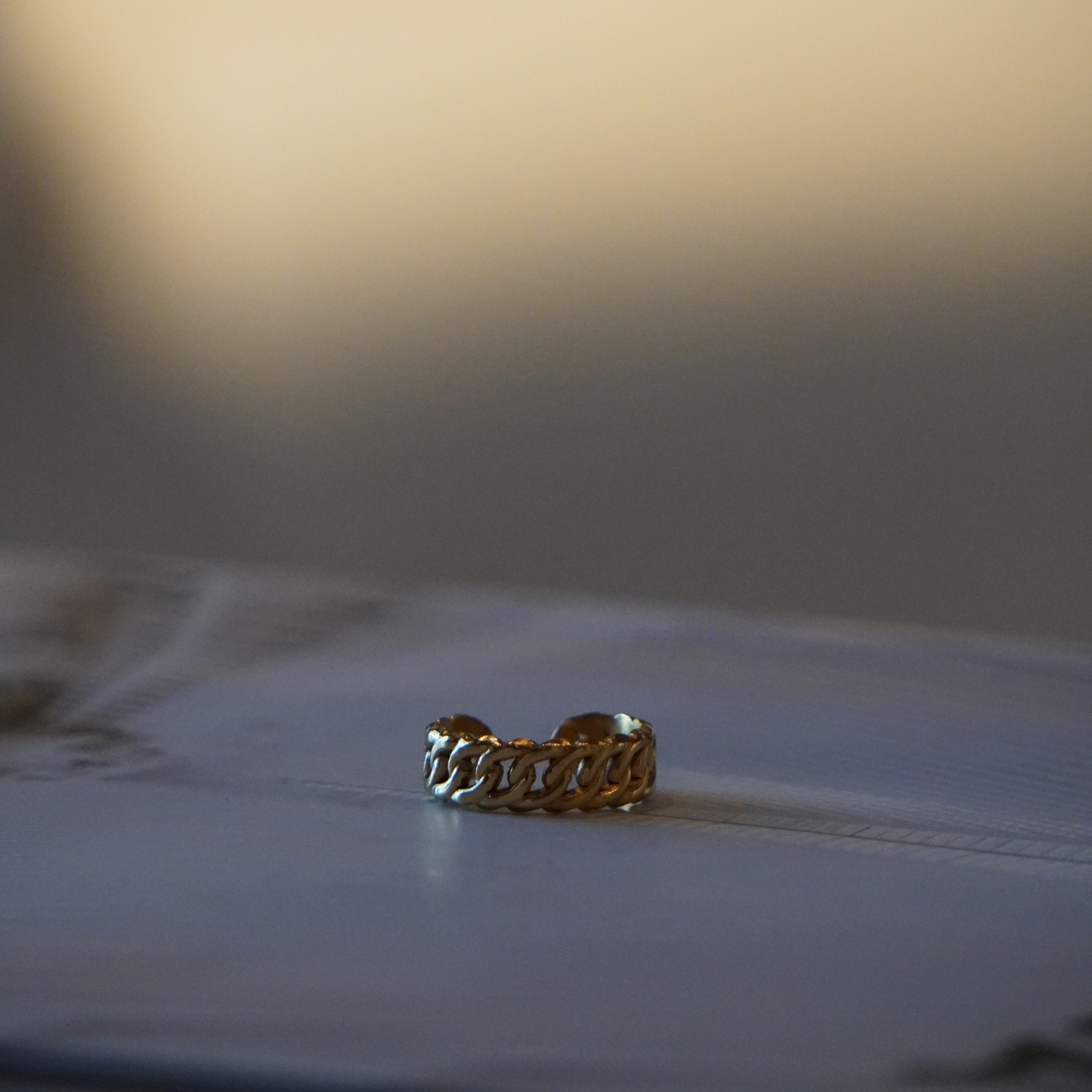 Golden Cuff Ring