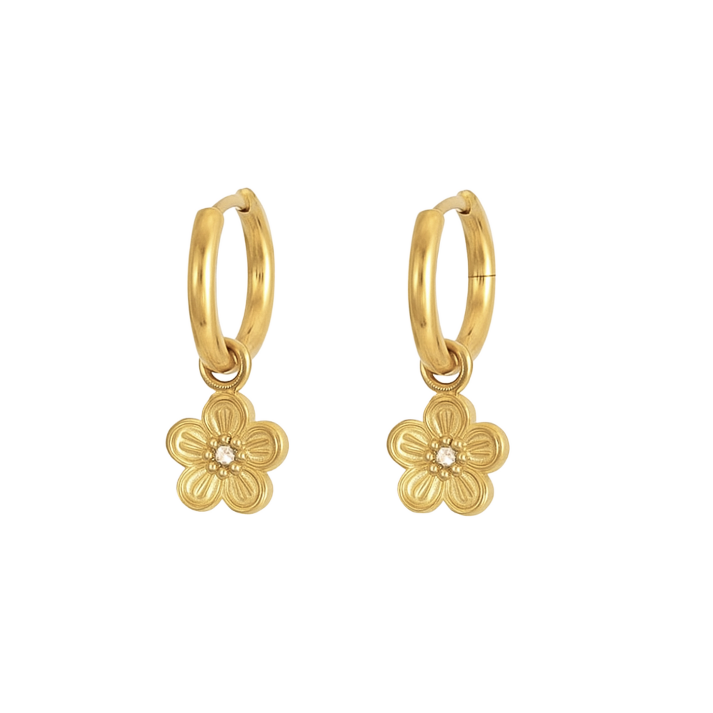 Flower Drop Earrings