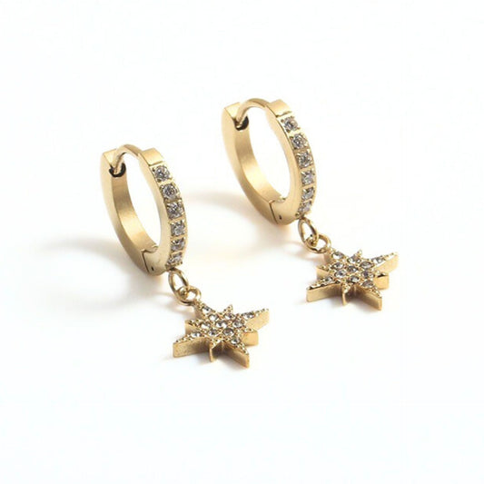 Dangle Star Earring