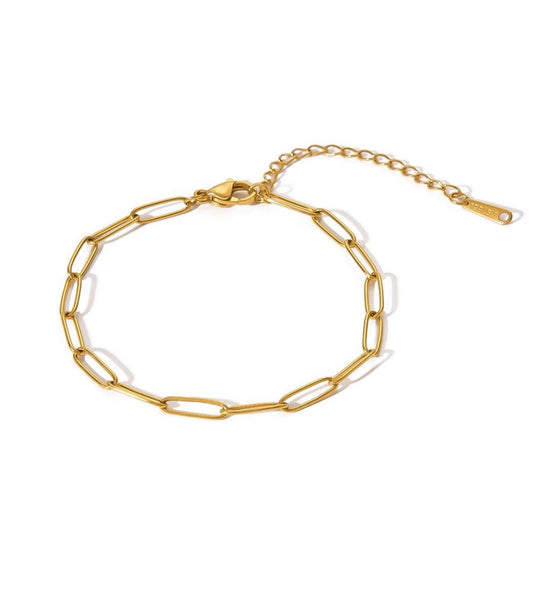 Mini Paper Clip Bracelet