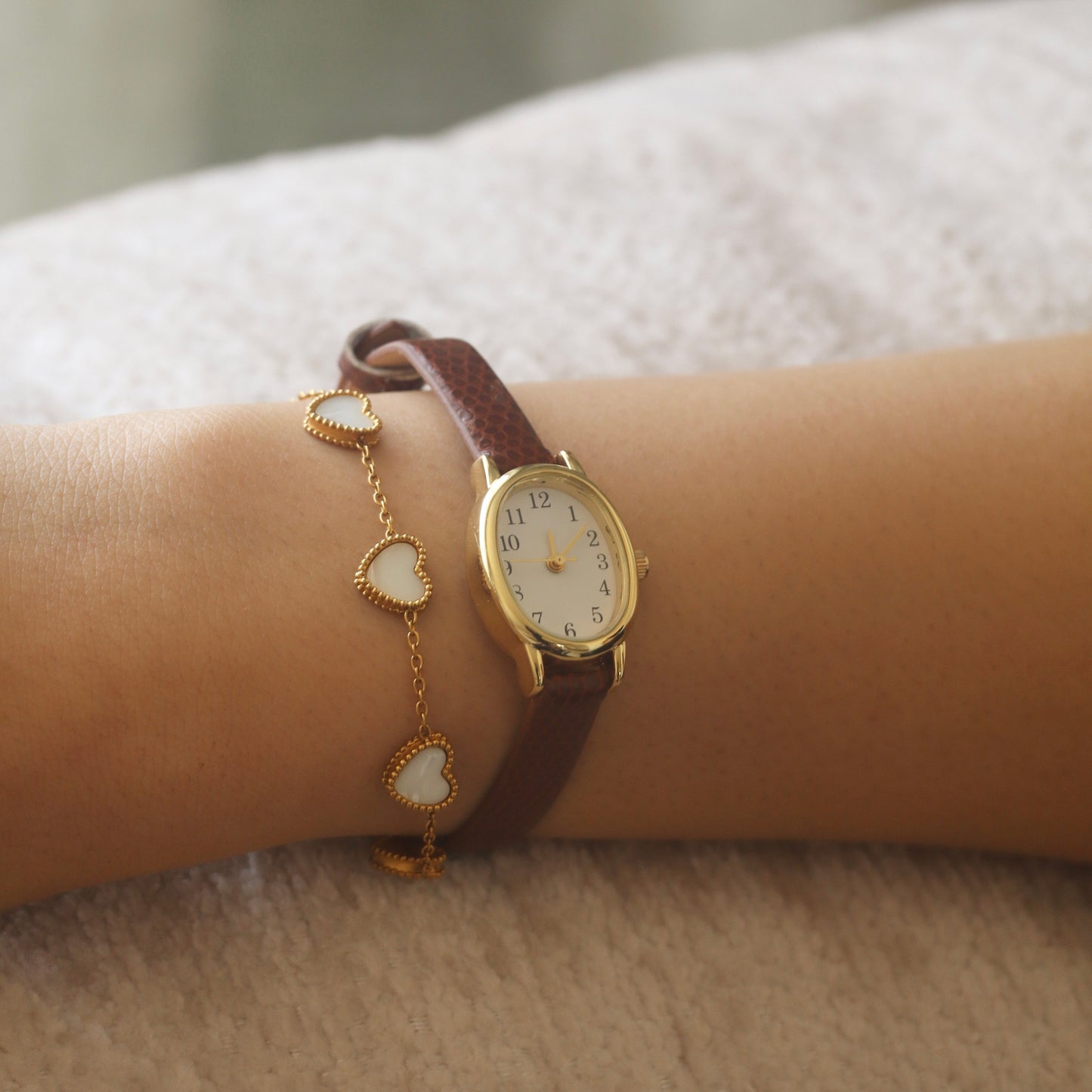 Heart Charm Bracelet