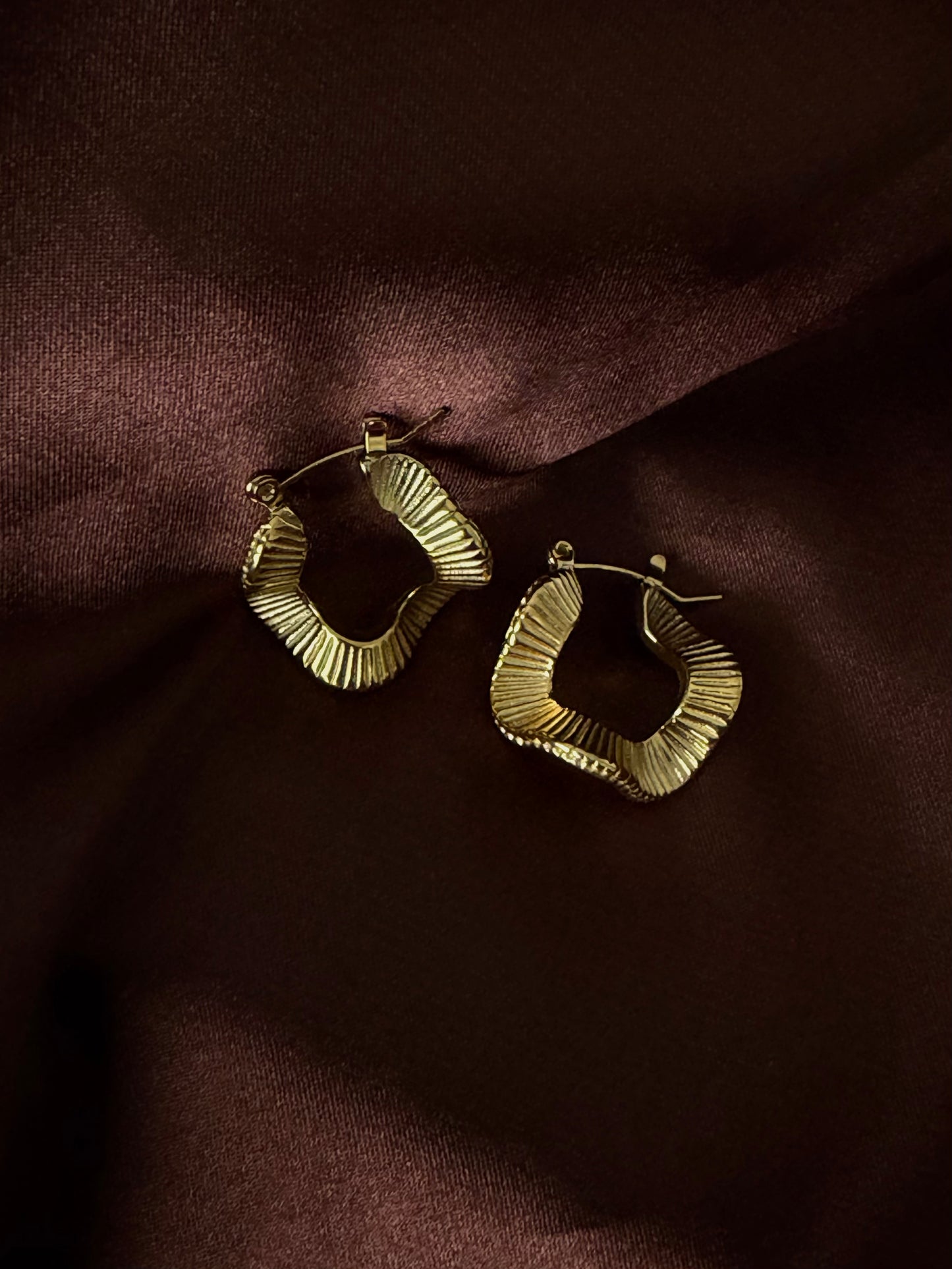 Sculpted Hoops