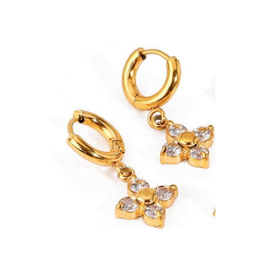 Clover Drop Earrings