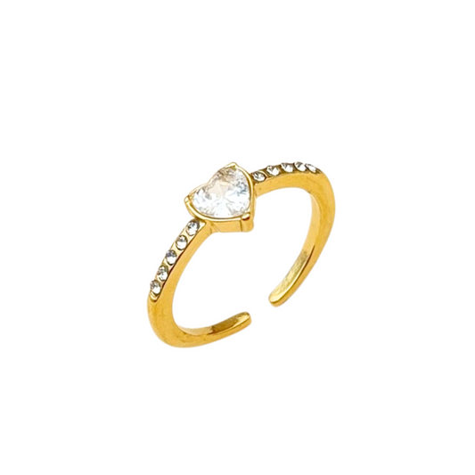 Heart of Gold Ring